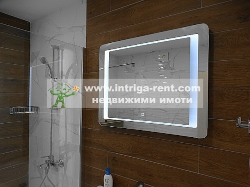Three-room, new, luxurious, modernly furnished monolithic apartment with a private parking space - new construction, located in the elite Lyuben Karavelov neighborhood of the city of Haskovo.