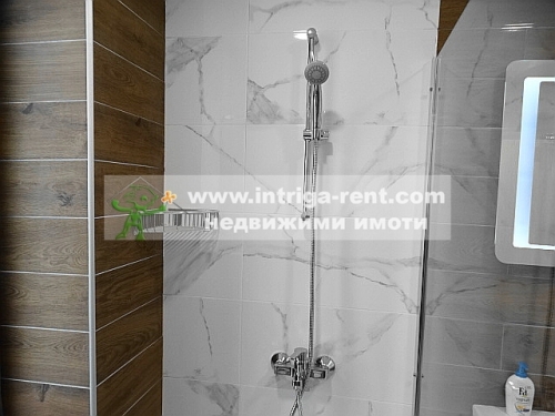 Three-room, new, luxurious, modernly furnished monolithic apartment with a private parking space - new construction, located in the elite Lyuben Karavelov neighborhood of the city of Haskovo.
