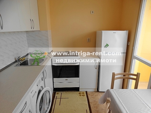 Cozy studio apartment for rent, located in the Orfey neighborhood of Haskovo.