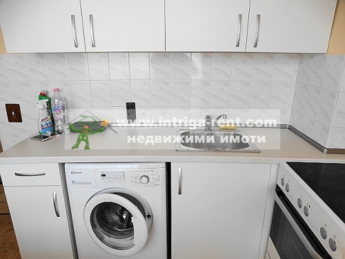Cozy studio apartment for rent, located in the Orfey neighborhood of Haskovo.