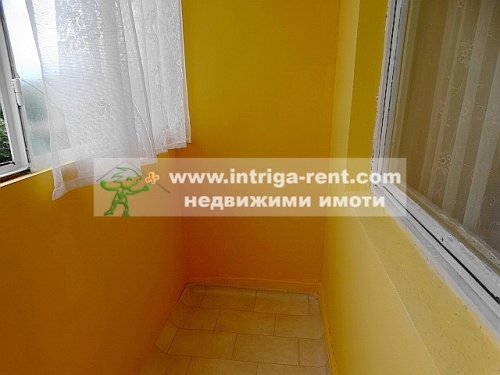 Cozy studio apartment for rent, located in the Orfey neighborhood of Haskovo.