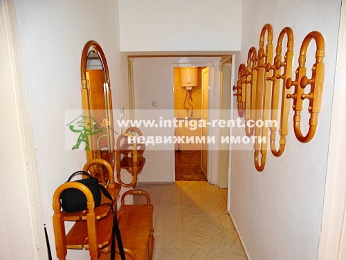 Three-room monolithic apartment for rent, located in the very center of Haskovo.