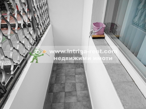 Three-room monolithic apartment for rent, located in the very center of Haskovo.