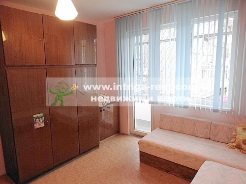 Three-room monolithic apartment for rent, located in the very center of Haskovo.