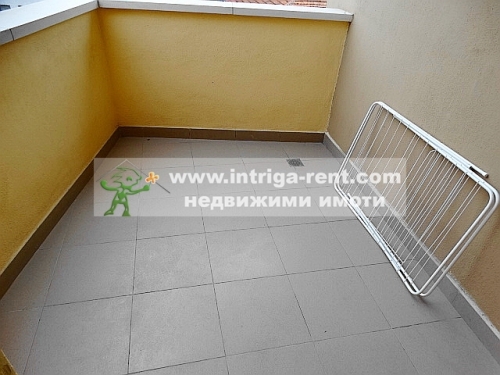 Two-room monolithic apartment for rent — new construction, located in the Badema district of Haskovo.