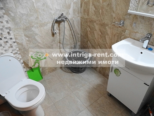Two-room monolithic apartment for rent — new construction, located in the Badema district of Haskovo.