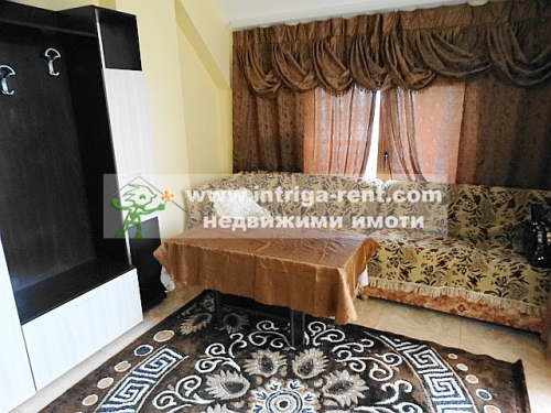 Two-room monolithic apartment for rent — new construction, located in the Badema district of Haskovo.