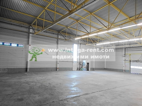 A large standalone industrial warehouse for rent, located in the Northern Industrial Zone of the city of Haskovo.