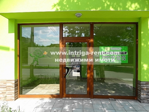Shop for rent in a newly constructed building with ACT-16, located in the Orfey neighborhood, Haskovo.
