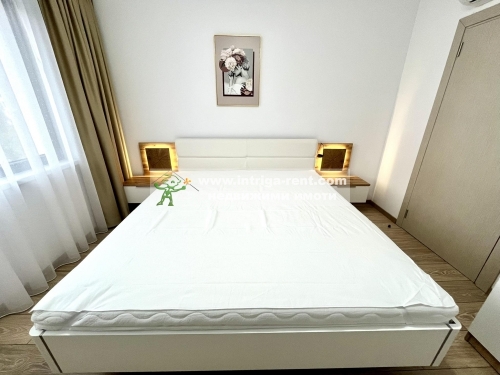 Created with particular attention to every detail! Three-room, new, luxurious, modern, functional monolithic apartment for rent, located in the elite housing estate Uchilishni in the city of Haskovo.