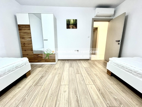 Created with particular attention to every detail! Three-room, new, luxurious, modern, functional monolithic apartment for rent, located in the elite housing estate Uchilishni in the city of Haskovo.