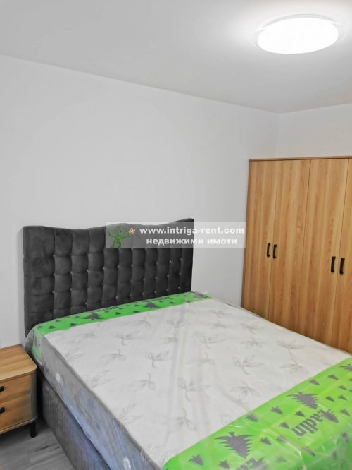 Two-room apartment for rent - NEW AND LUXURIOUS, FOR FIRST TENANTS, located in the prime city center of Haskovo.