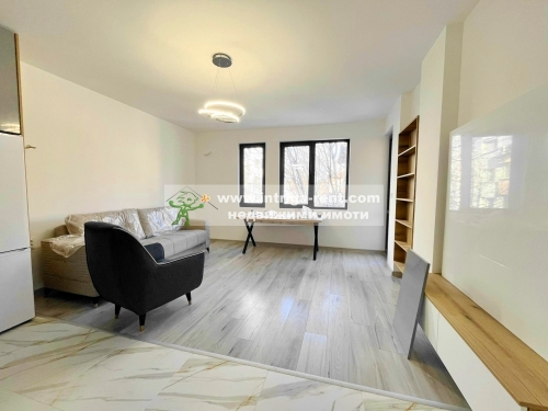 Two-room apartment for rent - NEW AND LUXURIOUS, FOR FIRST TENANTS, located in the prime city center of Haskovo.