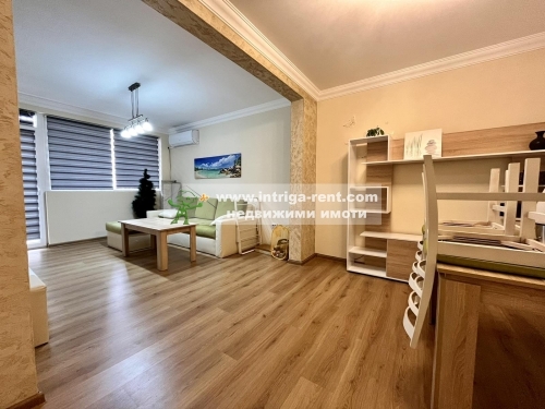 Two-room, fully furnished apartment for rent, located in the Druzhba neighborhood of the city of Haskovo.