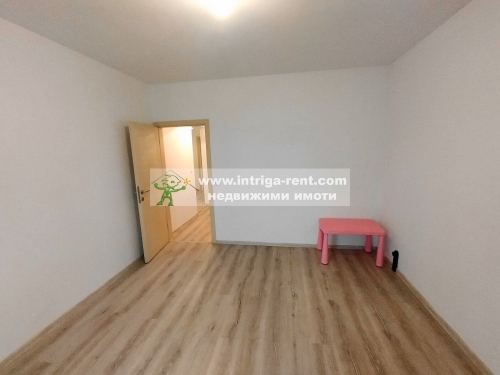 Two-room, unfurnished, fully renovated apartment for rent, located in the Badema neighborhood of Haskovo.