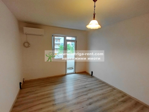 Two-room, unfurnished, fully renovated apartment for rent, located in the Badema neighborhood of Haskovo.