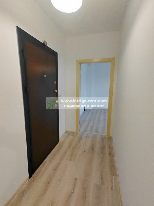 Two-room, unfurnished, fully renovated apartment for rent, located in the Badema neighborhood of Haskovo.