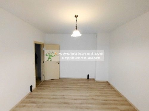 Two-room, unfurnished, fully renovated apartment for rent, located in the Badema neighborhood of Haskovo.