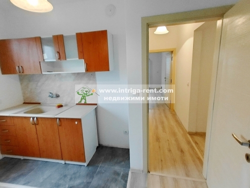 Two-room, unfurnished, fully renovated apartment for rent, located in the Badema neighborhood of Haskovo.