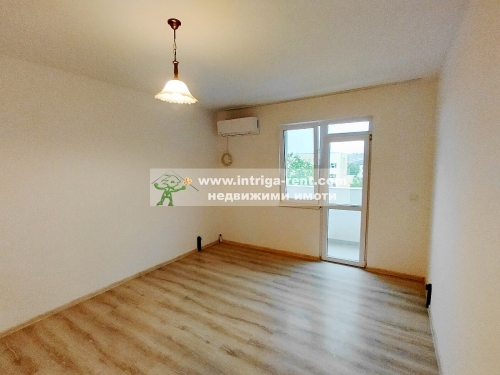 Two-room, unfurnished, fully renovated apartment for rent, located in the Badema neighborhood of Haskovo.