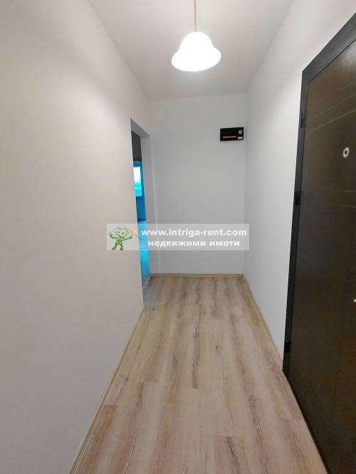 Two-room, unfurnished, fully renovated apartment for rent, located in the Badema neighborhood of Haskovo.