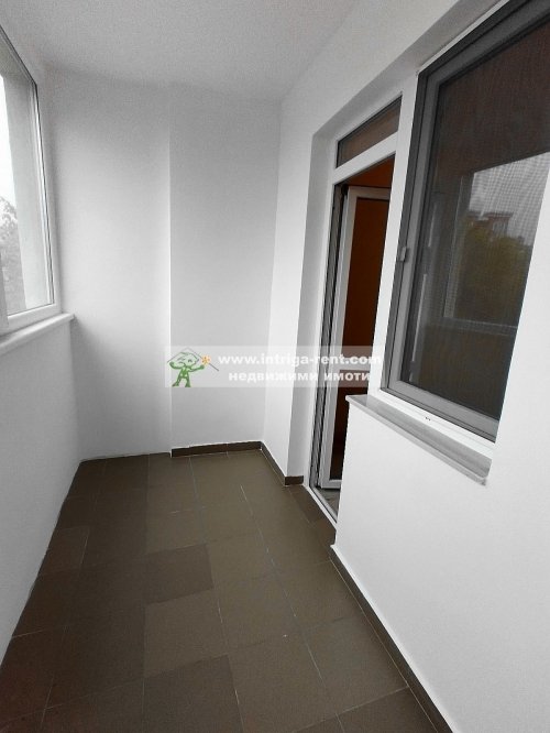 Two-room, unfurnished, fully renovated apartment for rent, located in the Badema neighborhood of Haskovo.