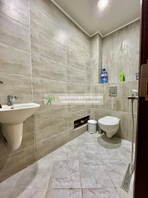 Two-room furnished apartment with a parking space for rent - new construction, located in the Badema neighborhood of Haskovo.