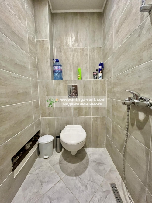 Two-room furnished apartment with a parking space for rent - new construction, located in the Badema neighborhood of Haskovo.
