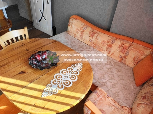 Sunny home with everything you need, ready to welcome you! Two-room apartment for rent, located in the Badema neighborhood of the city of Haskovo.