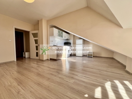 Sunny oasis with a panoramic terrace! Two-room apartment for rent - new construction, located in the Ovcharski neighborhood of Haskovo.