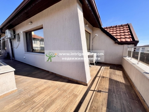 Sunny oasis with a panoramic terrace! Two-room apartment for rent - new construction, located in the Ovcharski neighborhood of Haskovo.