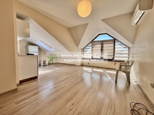 Sunny oasis with a panoramic terrace! Two-room apartment for rent - new construction, located in the Ovcharski neighborhood of Haskovo.