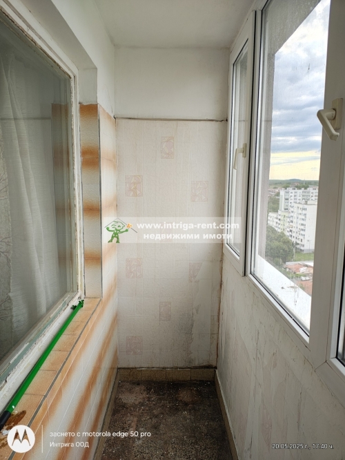 Two-room apartment for rent, located in the Lyuben Karavelov neighborhood of the city of Haskovo.