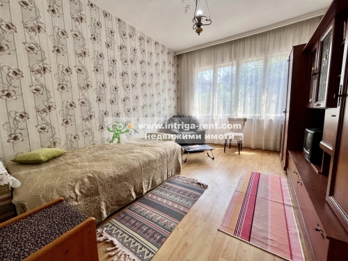 Two-room monolithic apartment for rent, located in the Druzhba district of the city of Haskovo.