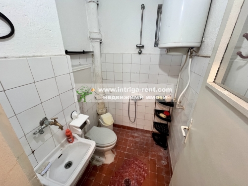 Two-room monolithic apartment for rent, located in the Druzhba district of the city of Haskovo.