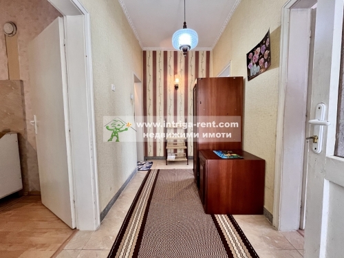 Two-room monolithic apartment for rent, located in the Druzhba district of the city of Haskovo.