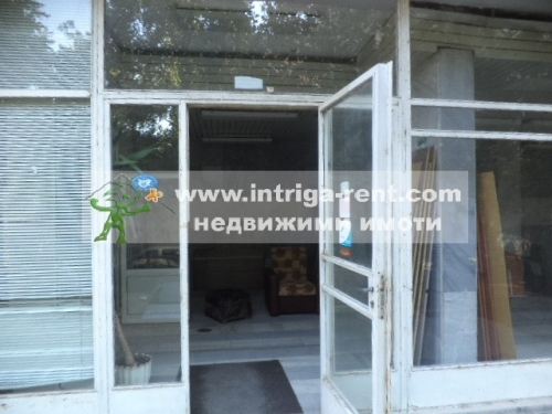 Commercial property - industrial goods shop for rent in the very center of Haskovo.