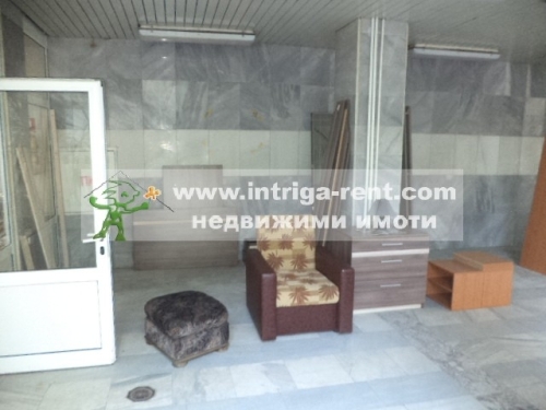 Commercial property - industrial goods shop for rent in the very center of Haskovo.