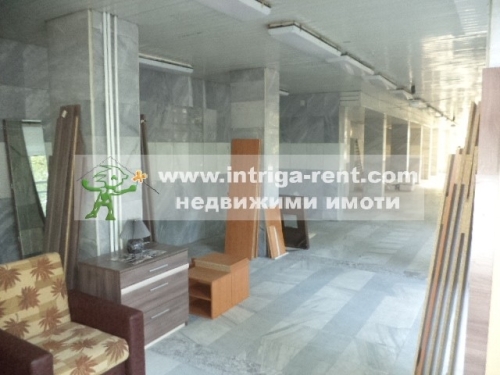 Commercial property - industrial goods shop for rent in the very center of Haskovo.