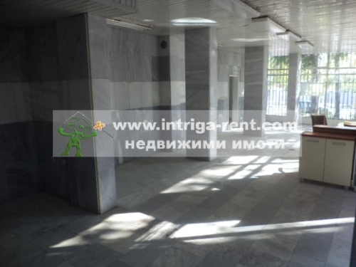Commercial property - industrial goods shop for rent in the very center of Haskovo.