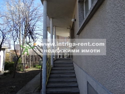 Two-story, detached, substantial family house, garage and yard in the Badema neighborhood, Haskovo.