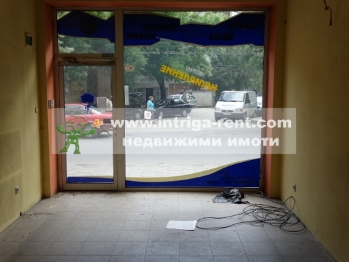 Commercial premises - Industrial goods shop for rent, central area of the city of Haskovo.