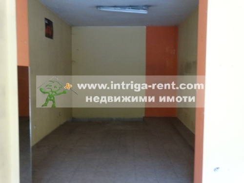 Commercial premises - Industrial goods shop for rent, central area of the city of Haskovo.