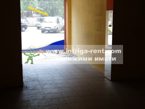 Commercial premises - Industrial goods shop for rent, central area of the city of Haskovo.